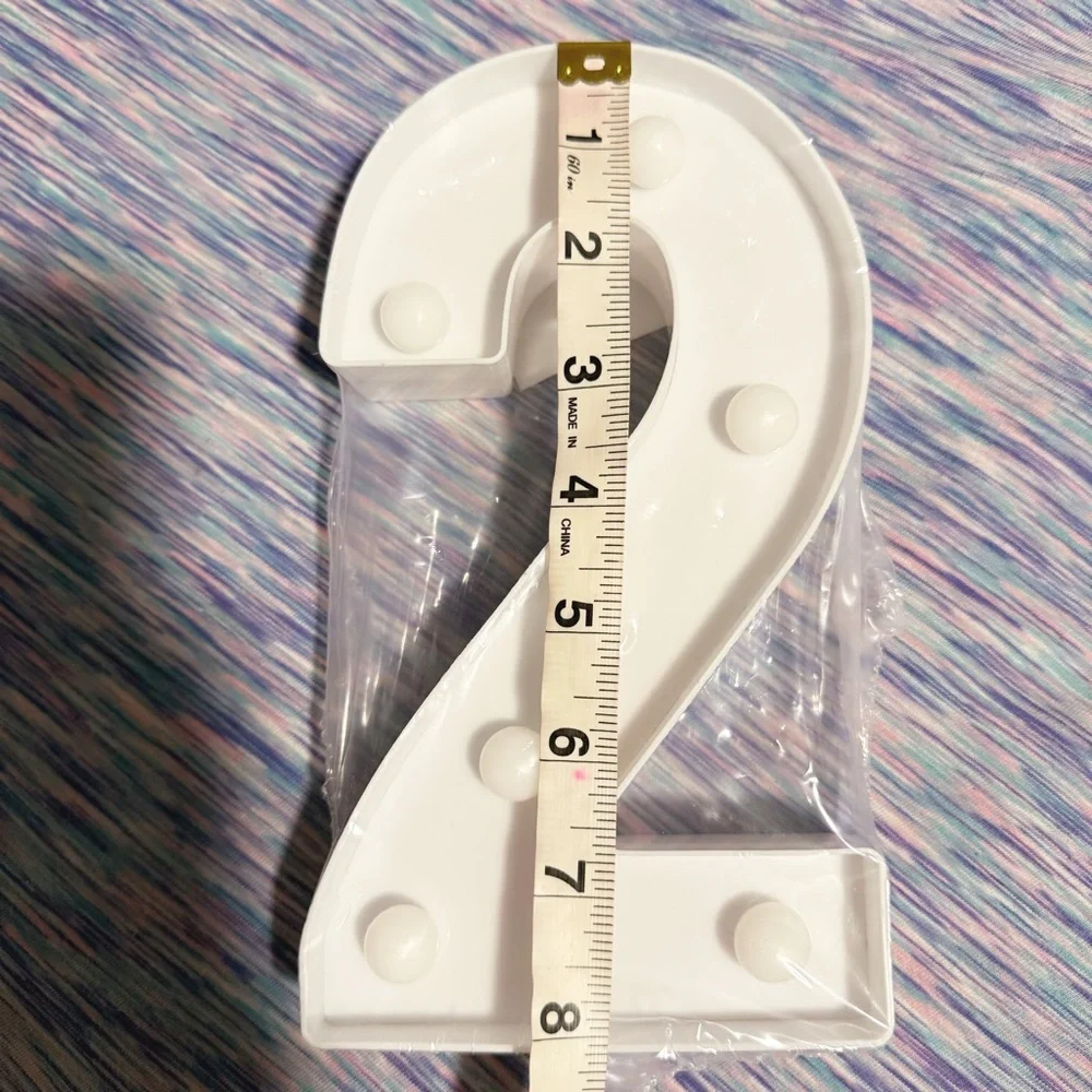 White LED Number 2 Light